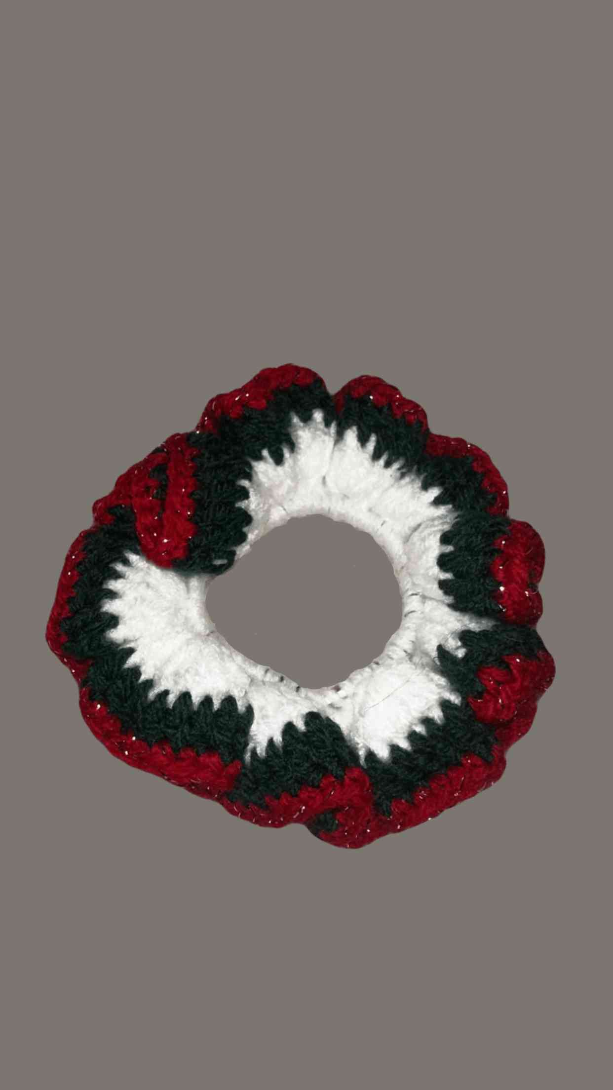 Christmas Scrunchies- Emerald- green Limited edition